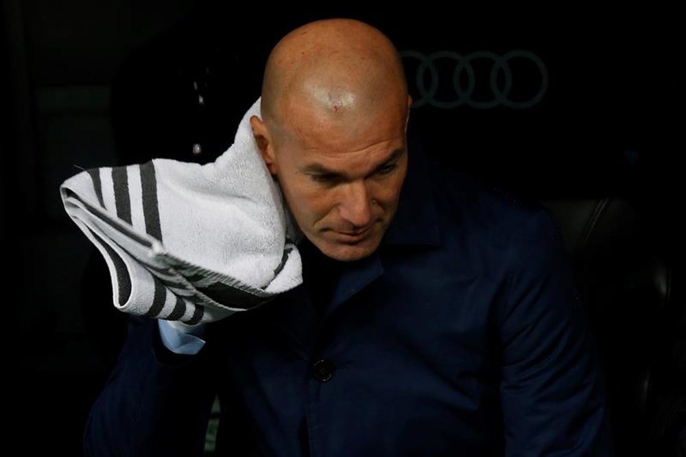 Zidane ne considère pas que la défaite face à Villarreal est juste. EFE