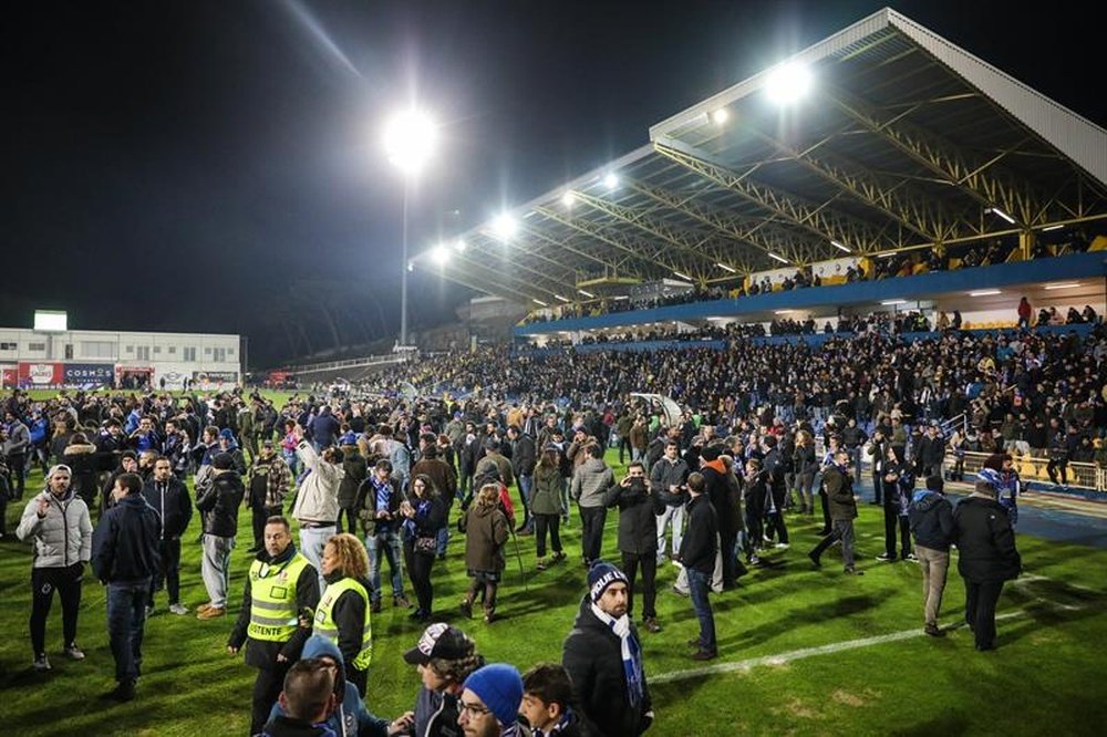 FC Porto e Estoril jogam segunda parte da partida. EFE