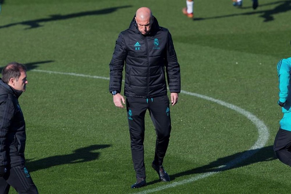 Zidane volvió a contar con Tejero. EFE