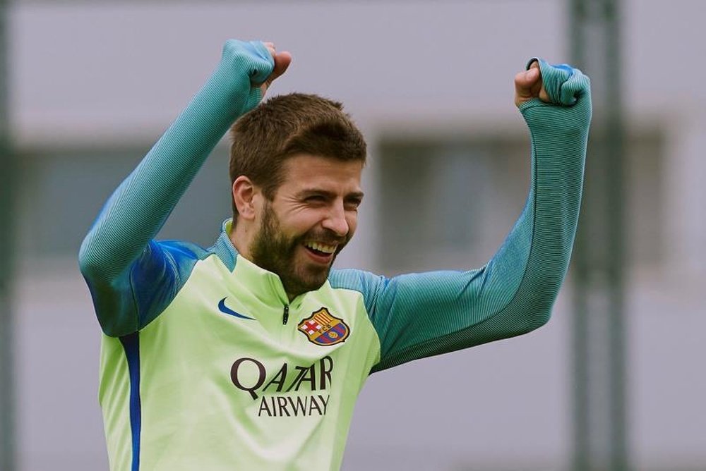 Pique returns to the Barca squad. EFE/Archive