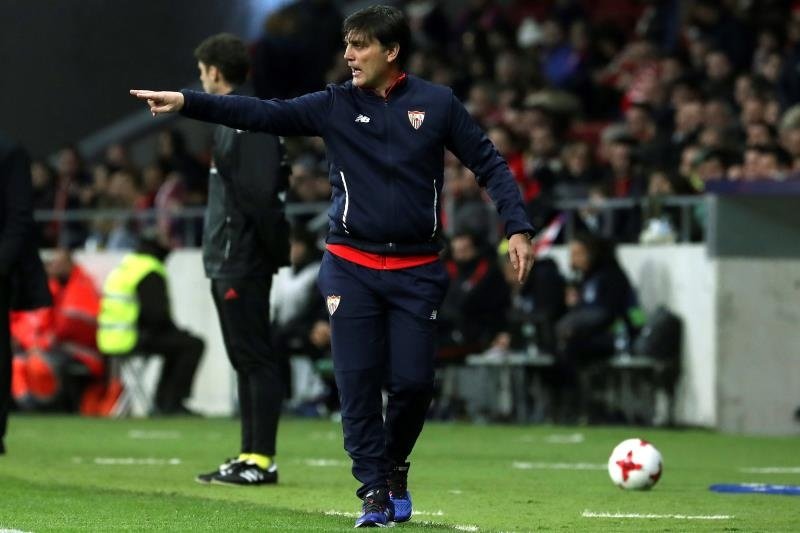Montella apoyó a Sergio Rico. EFE