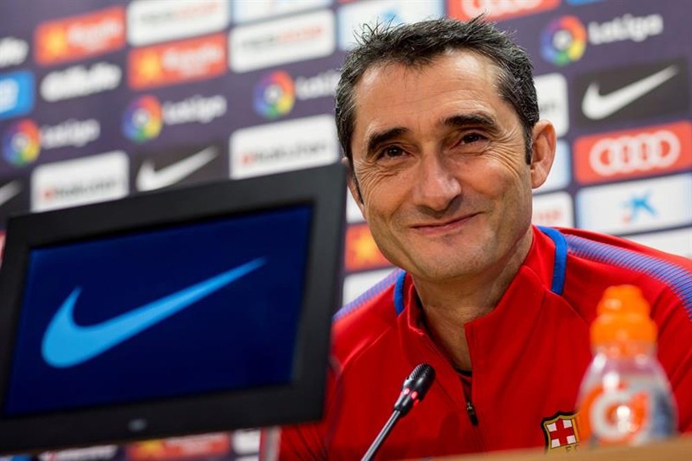 Valverde has recalled Denis Suarez for the game. AFP