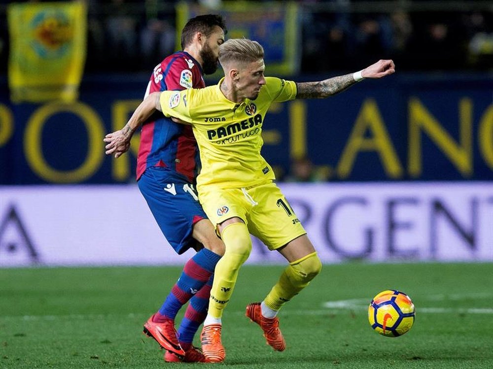 O atacante do Villarreal tem agradado nesta LaLiga. EFE