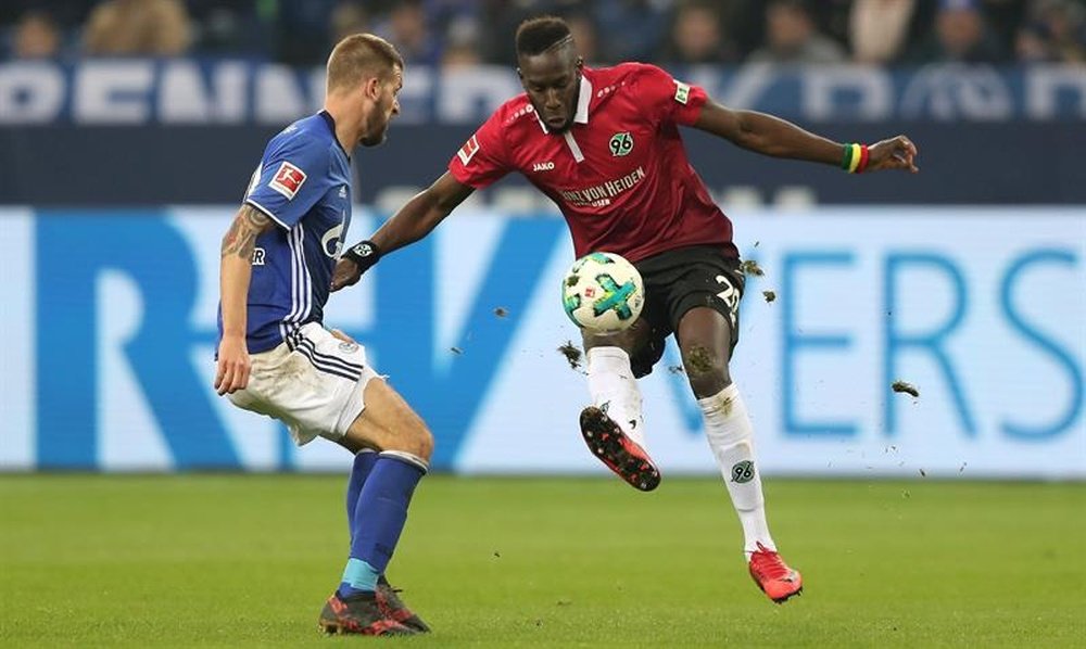 El Schalke no pudo con el Hannover. EFE/EPA