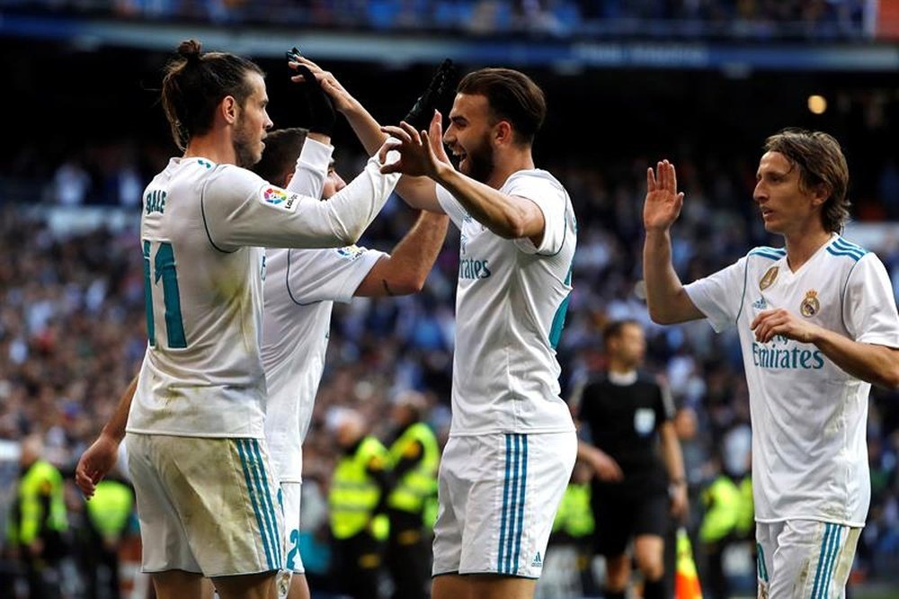 El Real Madrid pulverizó sus récords de ataque ante el Dépor. EFE