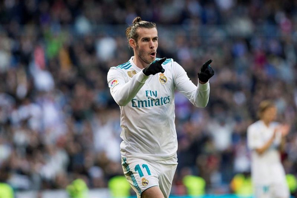 Bale volvió a anotar un doblete. EFE/Archivo