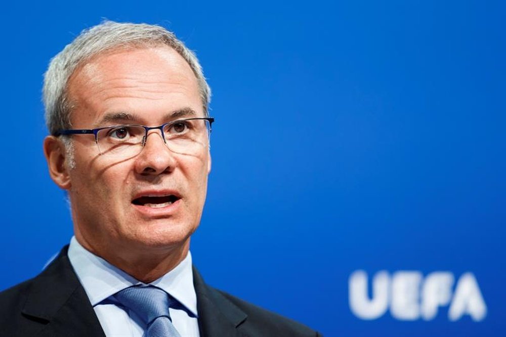 UEFA deputy general secretary Giorgio Marchetti is considering changing the away goals rule. EFE