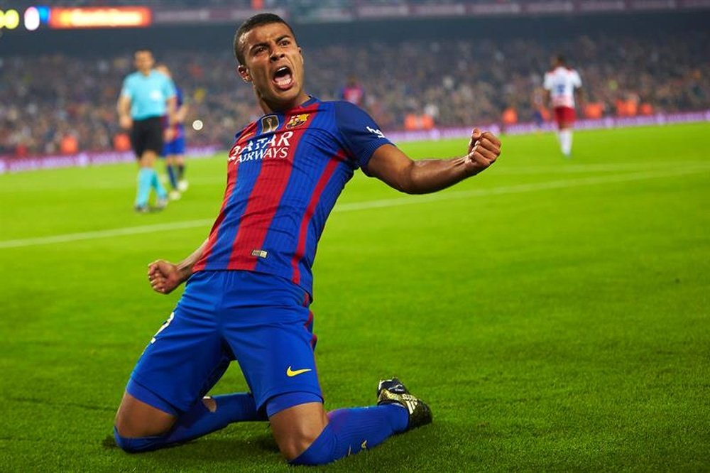 Rafinha veut voir son frère au Barça. EFE