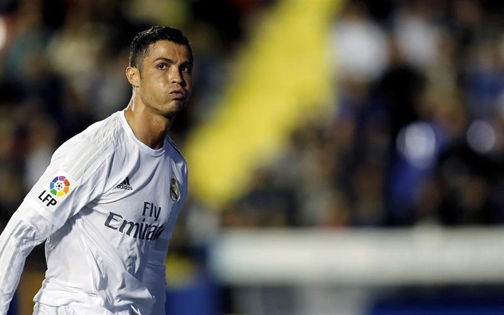 Cristiano Ronaldo é um monstro para o Levante. EFE