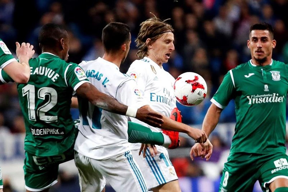 Modric et les siens n'ont rien pu faire. EFE