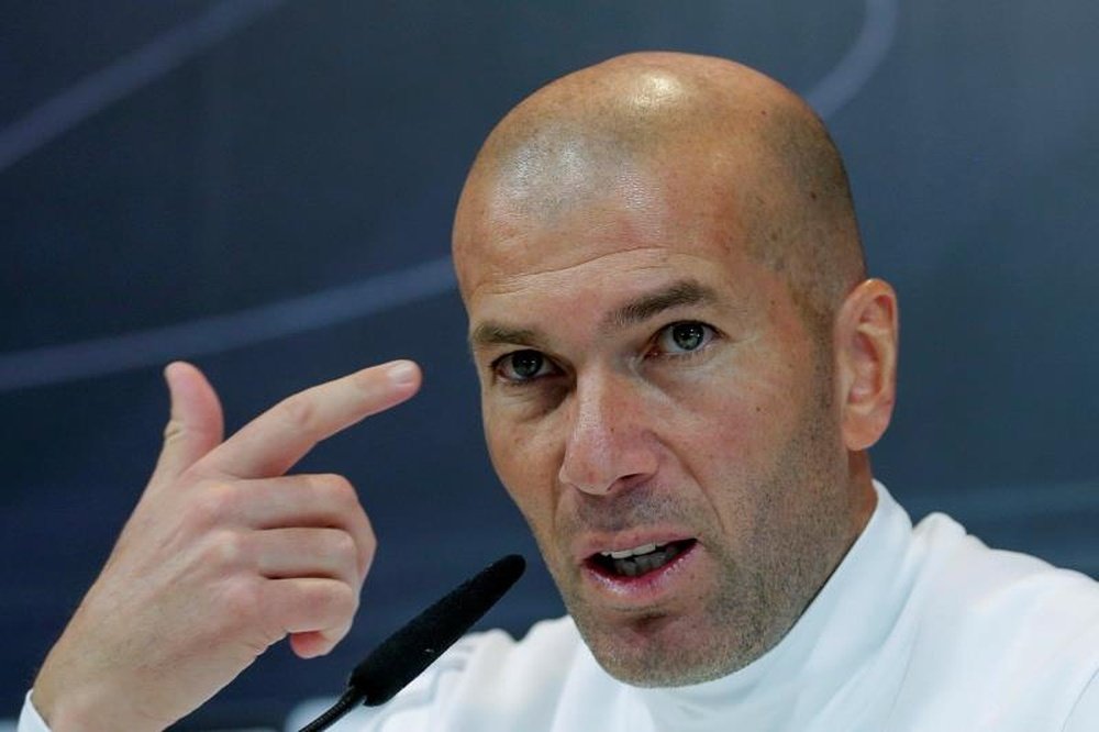 Saturday's draw was tough on Real Madrid legend Zinedine Zidane. EFE