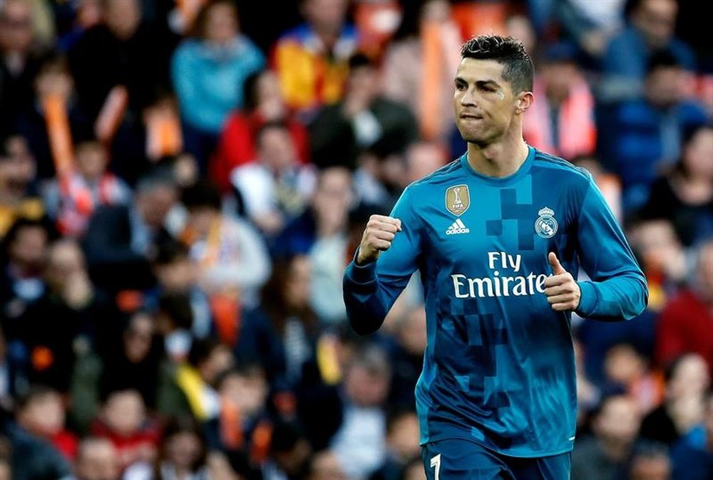 Ronaldo has scored in his last 10 Champions League matches. EFE