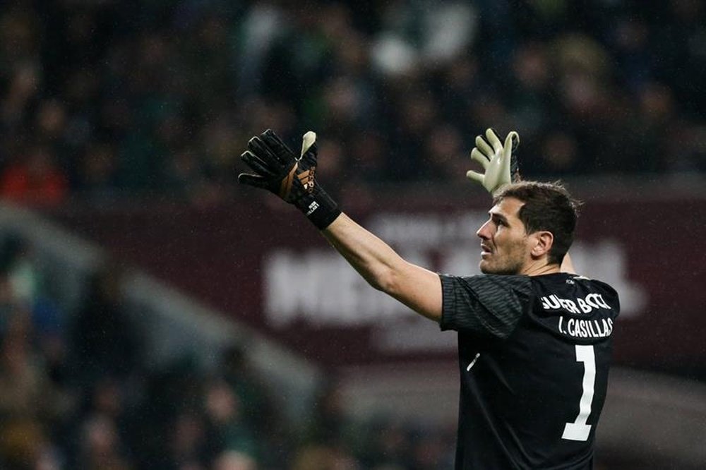 Casillas could be seeing his last action in the Champions League. EFE
