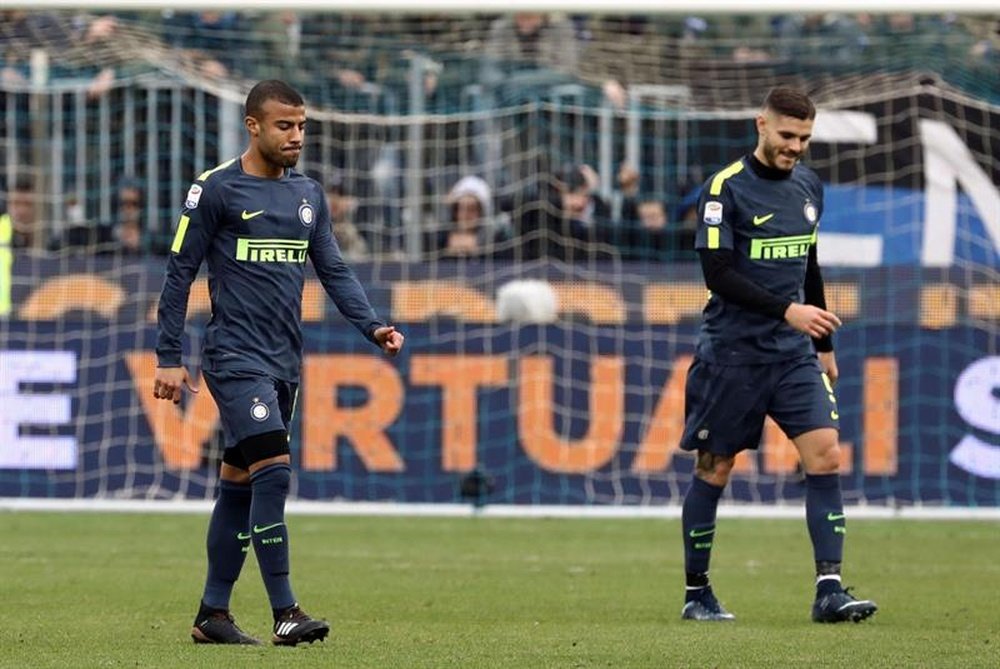 Not even Rafinha's debut could help Inter to victory. EFE