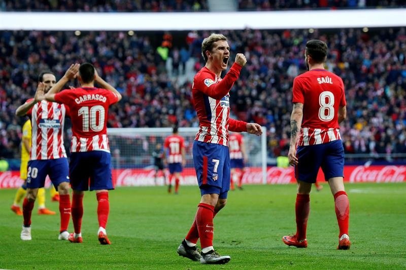Atlético de Madrid volta às vitórias em grande estilo