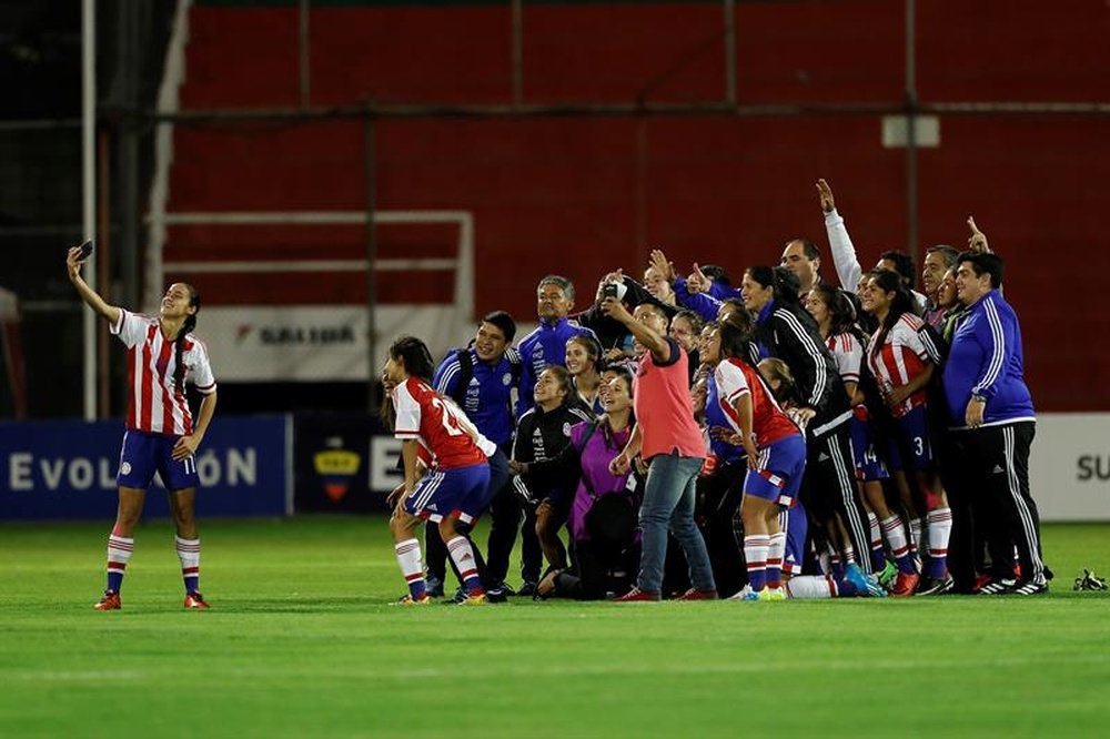 Paraguay estará en el Mundial de Francia. EFE