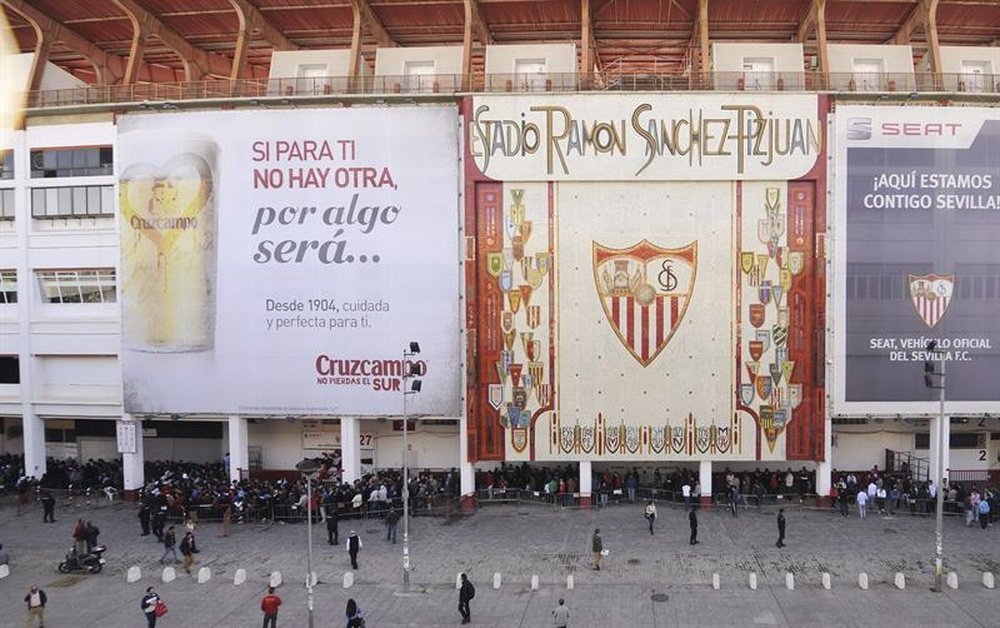 Madrid have struggled away at the Ramón Sánchez-Pizjuán in recent years. EFE