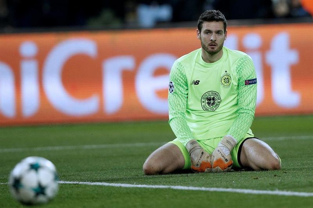 Craig Gordon made Greig Spence sidelined for three months with an injury. EFE