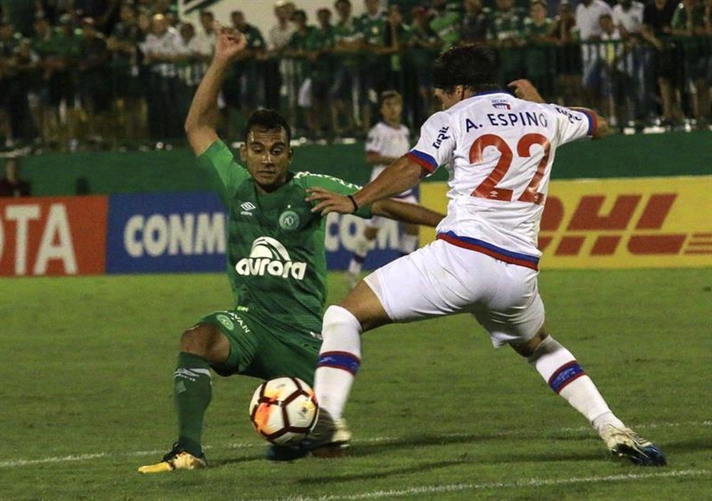 Chapecoense foca no Copa do Brasil. EFE