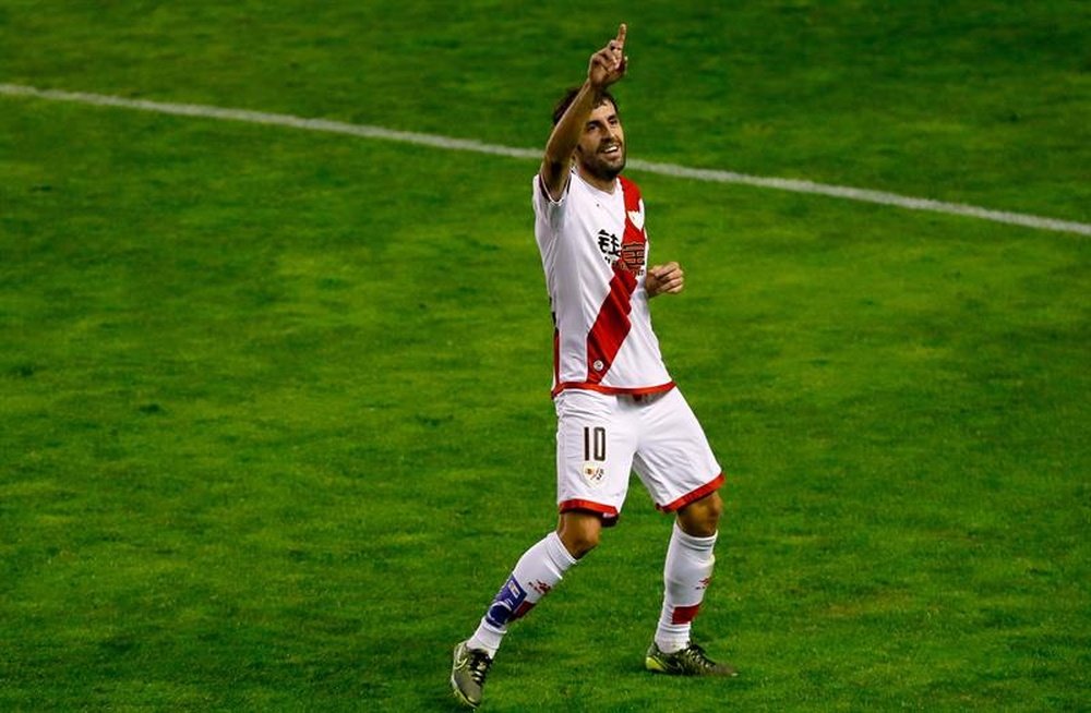 El Rayo fue el club en el que Trashorras estuvo más tiempo. EFE/Archivo