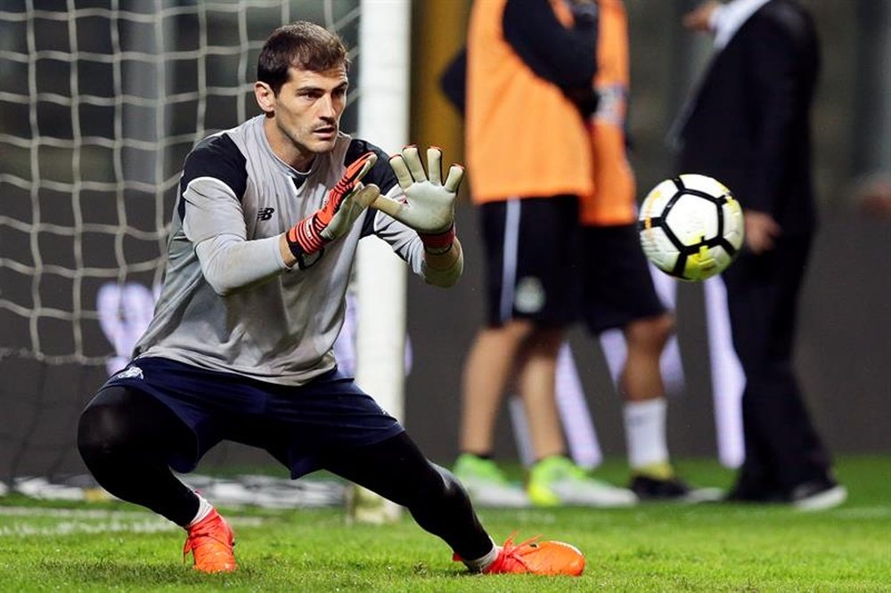 Casillas seguirá en el Oporto al menos hasta final de temporada. EFE/Archivo