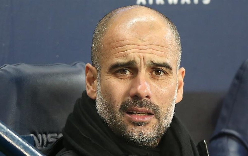 Guardiola has urged protection from referees. EFE
