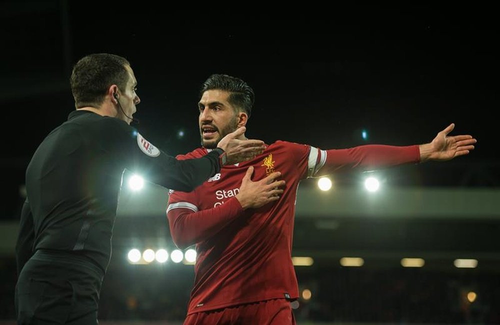 Emre Can podría perderse lo que resta de temporada. EFE/EPA