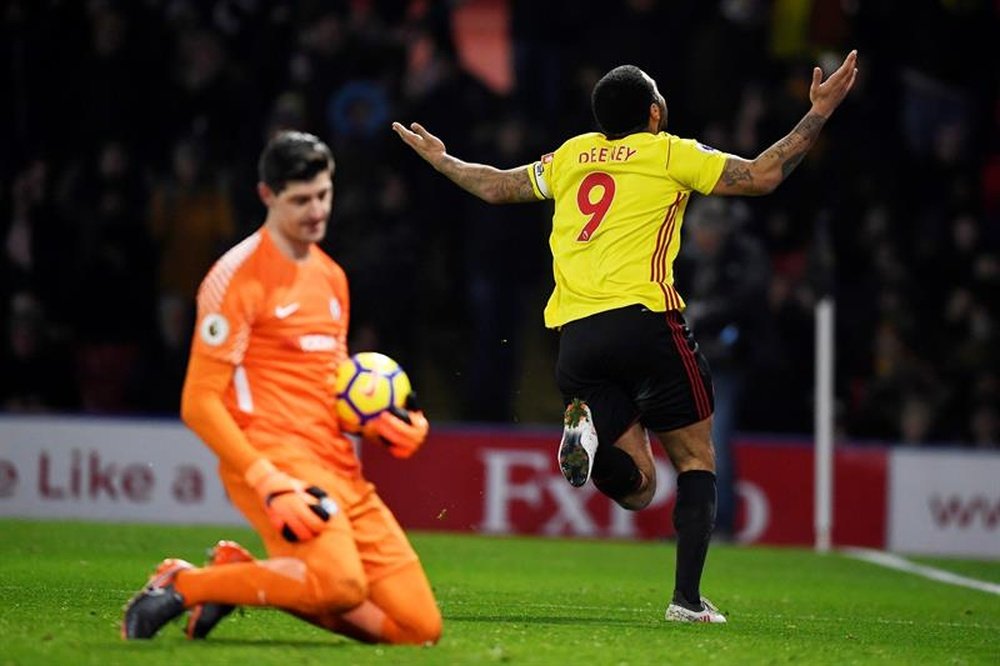 Deeney opened up about his time at Watford. EFE