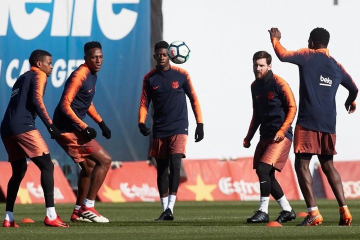 Barça: Nélson Semedo e Denis de volta aos treinos