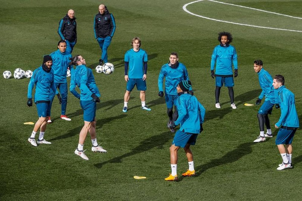 Zidane a convié toute son équipe. RealMadrid