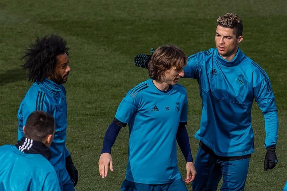 Modric, Marcelo and Ronaldo haven't travelled to Leganes. EFE