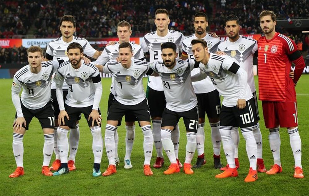 Alemania sigue liderando la clasificación Mundial de la FIFA. EFE