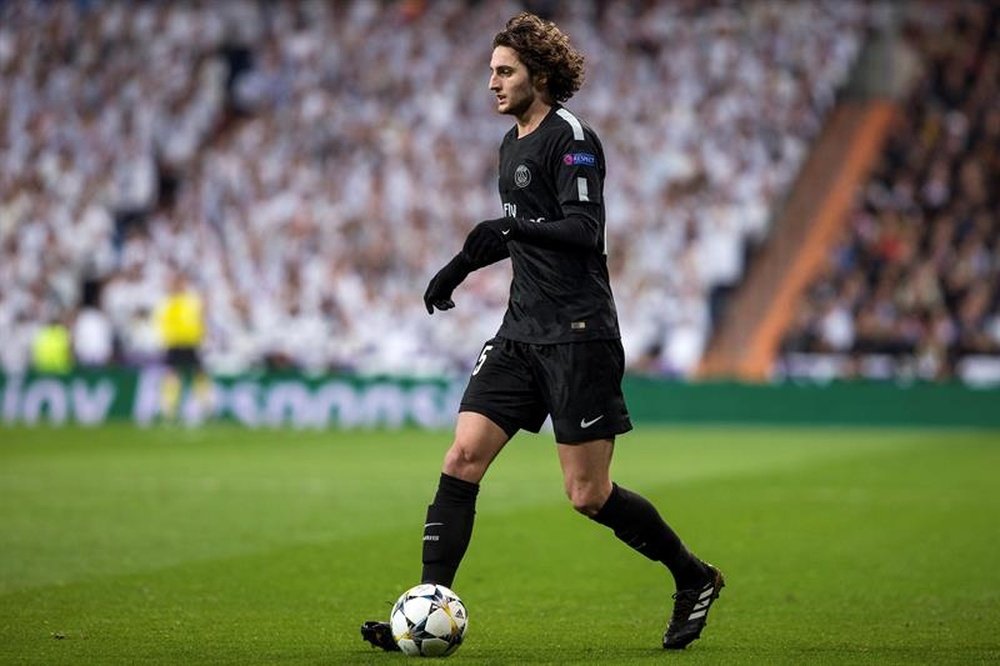 Rabiot did not touch Luka Modric. EFE
