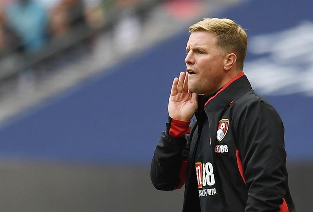 Eddie Howe entrena al Bournemouth. EFE