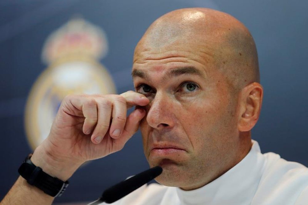 Zidane habló de la polémica por el cambio de Ceballos. EFE
