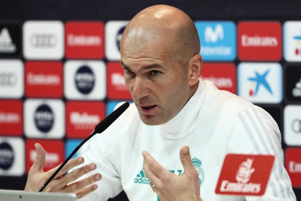 Zidane acha que o Real Madrid mereceu passar. EFE