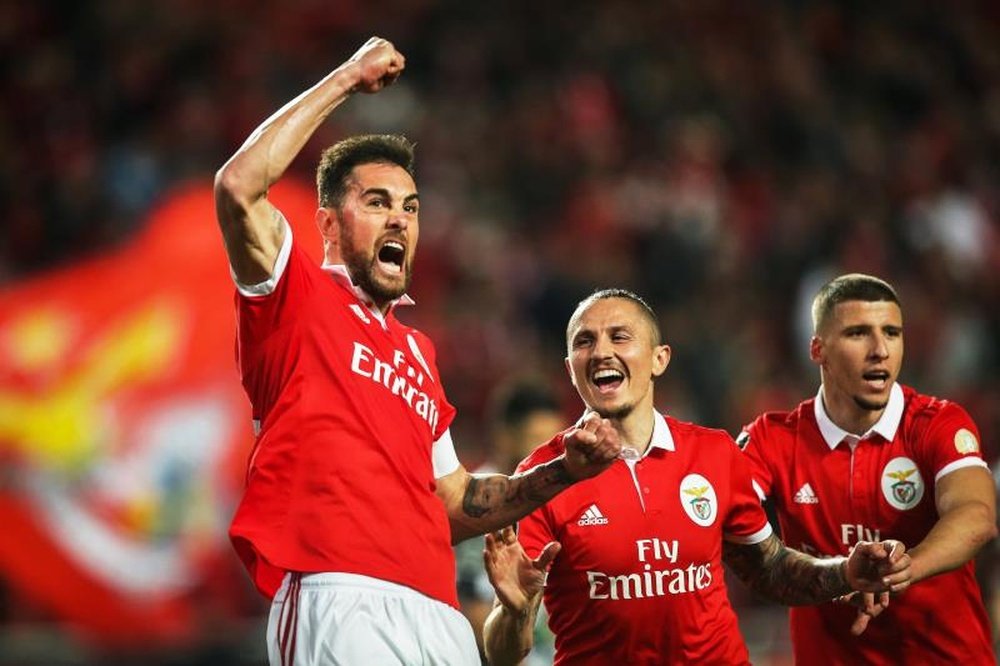 El Benfica logró un nuevo triunfo. EFE