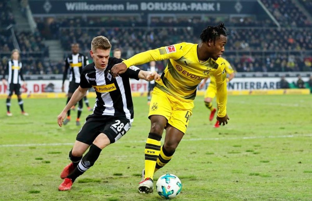 El Borussia ganó a pesar del terreno de juego. EFE
