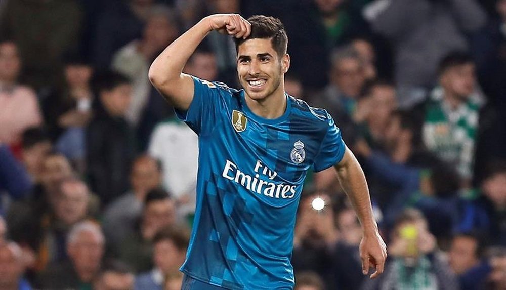 Marco Asensio spoke about the possibility of Neymar moving to Madrid. EFE