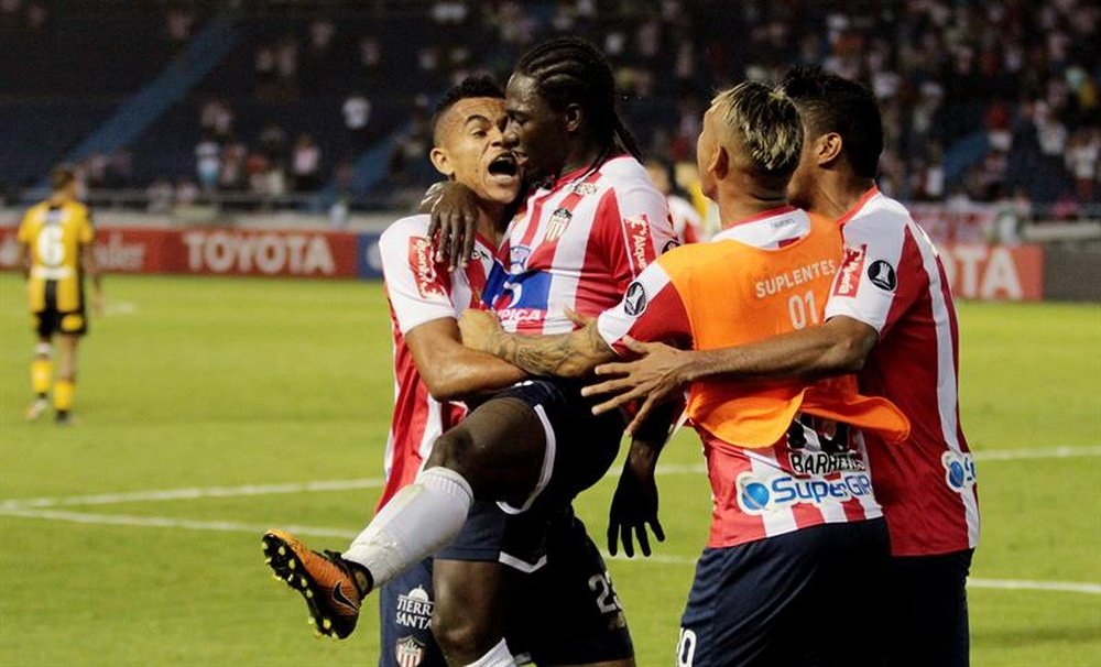 Junior quiere pasar de fase en la Libertadores. EFE