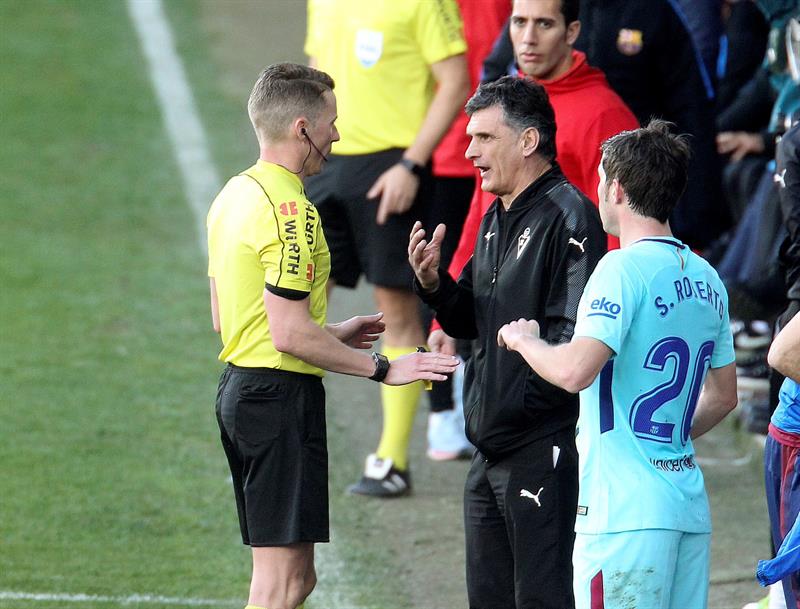 Los 27 partidos de Mendilibar ante el Barça: un habitual David vs. Goliat