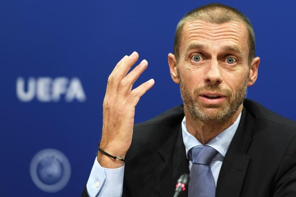 UEFA President Ceferin has added financial backing to his support for Women's football. EFE