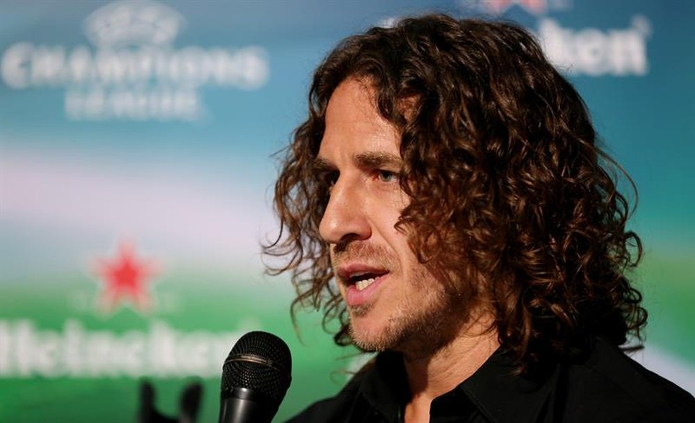 Puyol was aware of Messi's abilities early on. EFE/Archivo