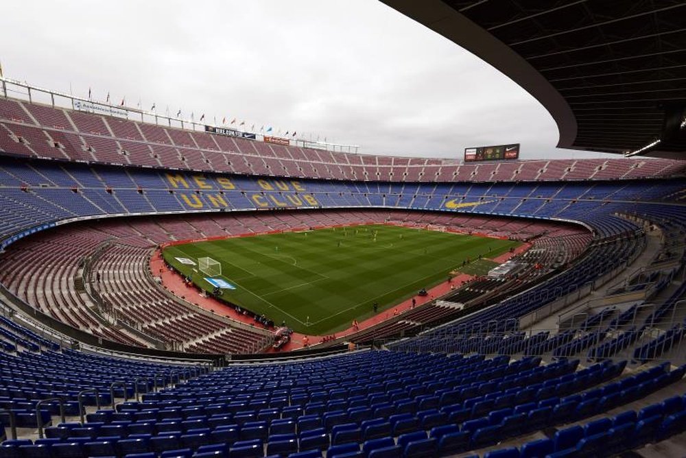El Camp Nou sobrepasará los 100.000 asientos. EFE