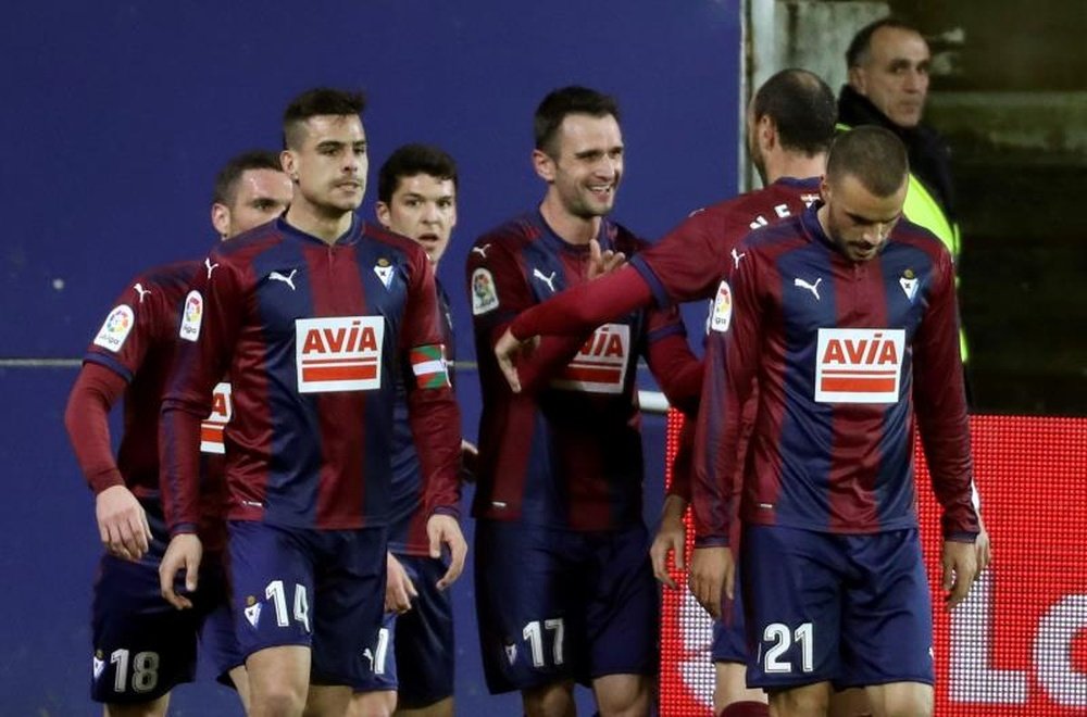 El Eibar ya está a sólo tres puntos de Europa League. EFE