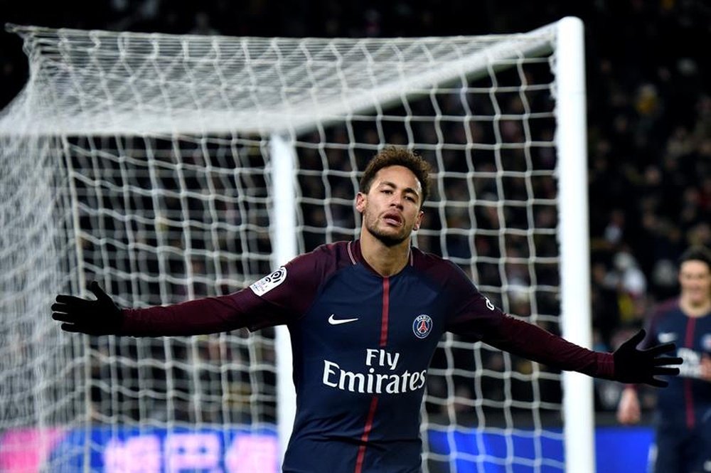 PSG's director of sport sees Neymar staying in France for the long run. EFE/Archive