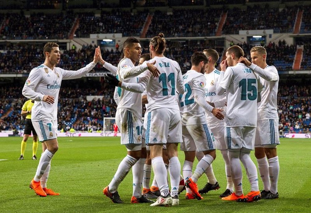 Madrid will want to build on their win against PSG. EFE/RodrigoJiménez