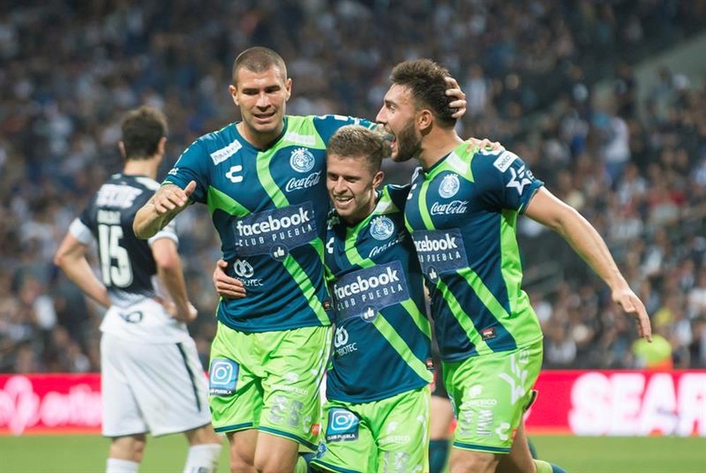 Puebla se llevó el partido por un claro 1-3. EFE