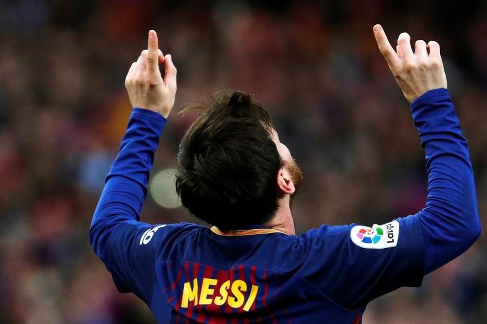 Messi volvió a poner su magia. EFE