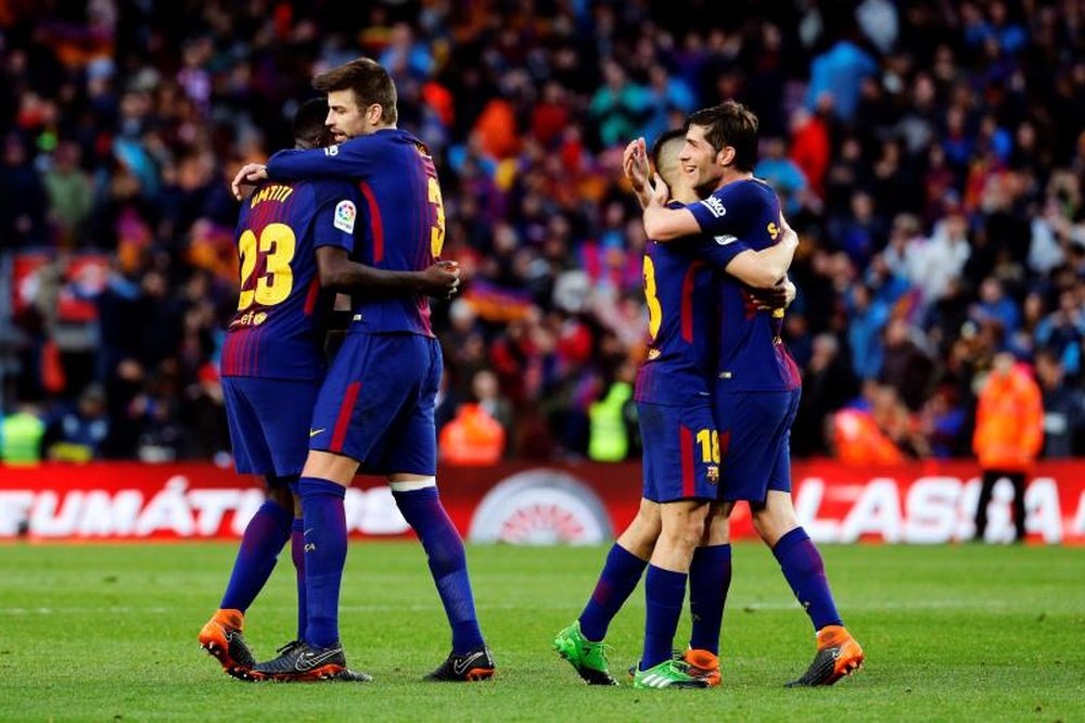 Barca are fighting for a place in the Champions League quarter-finals. EFE